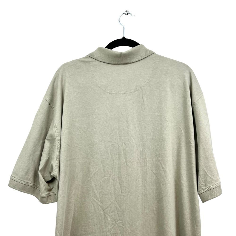 5.11 Tactical Series Men Polo Shirt Spread Collar Short Sleeves Tan Taupe Sz XL* - Picture 5 of 5